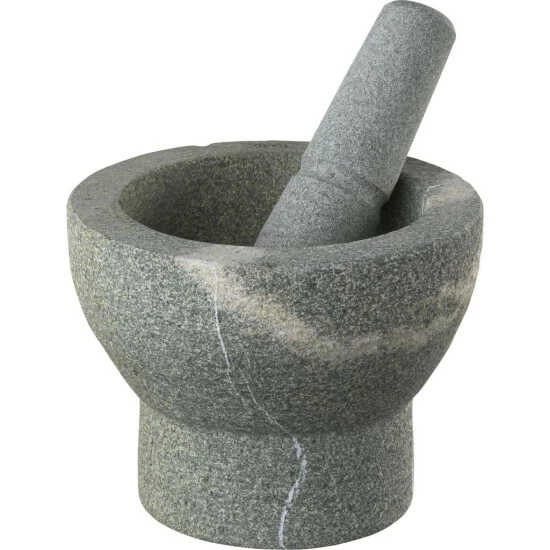 Coupon ⌛ GEFU 353-20 Mörser CRUNCHY Granit 17cm, Mit Stößel, Granit 🤩 – Bild 5