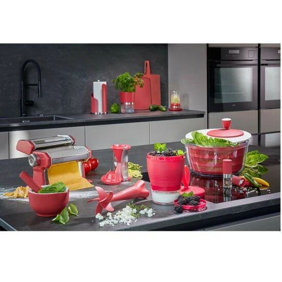 Rabatt ⌛ Gefu 89456 Salatschleuder Rotare Rot 💯