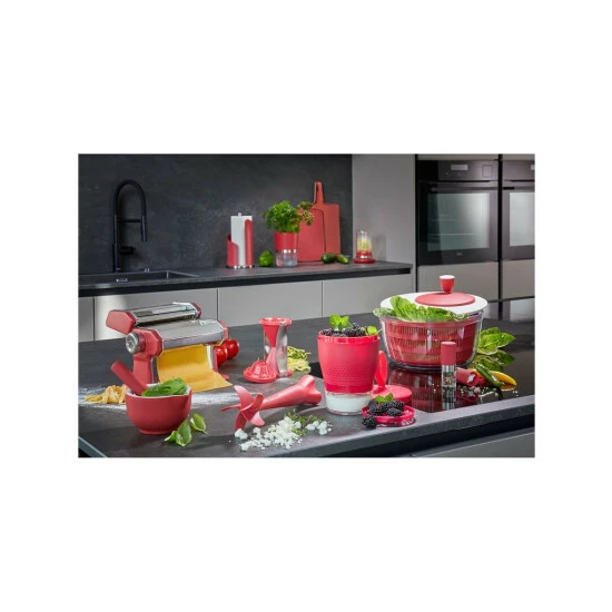 Rabatt ⌛ Gefu 89456 Salatschleuder Rotare Rot 💯 – Bild 3