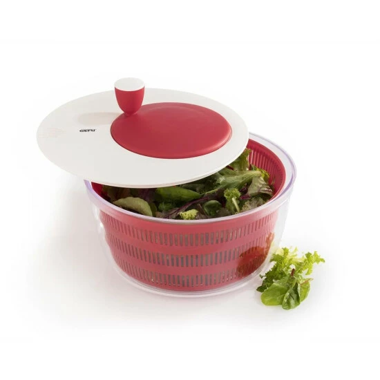 Rabatt ⌛ Gefu 89456 Salatschleuder Rotare Rot 💯 – Bild 6