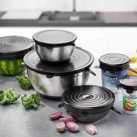 Bestpreis 👏 Gefu Silikondeckel FLEXIFRESH, 6er-Set ✨ – Bild 5