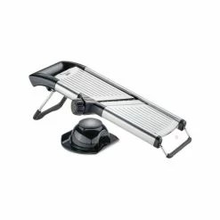 Aktion ✔️ Gefu Gourmethobel Volari, Küchenhobel, Verstellbar, Edelstahl, Kunststoff, Schwarz, Silber, 89541 ⭐