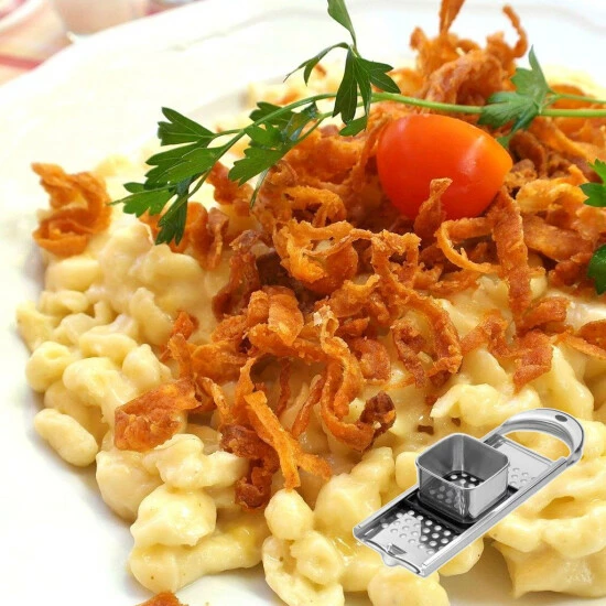 Top 10 š GEFU - 'SpƤtzlehobel Edelstahl TRADIZIONE, Kurze SpƤtzle - Pasta/Kartoffel' šÆ ā Bild 2