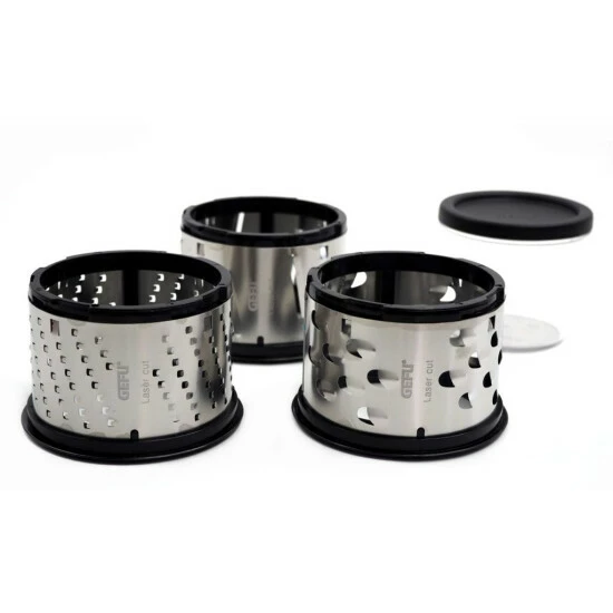 Aktion ✔️ Gefu Trommelreibe Pecorino Laser Cut Mit 3 Trommeleinsätzen Käsereibe 🤩 – Bild 14