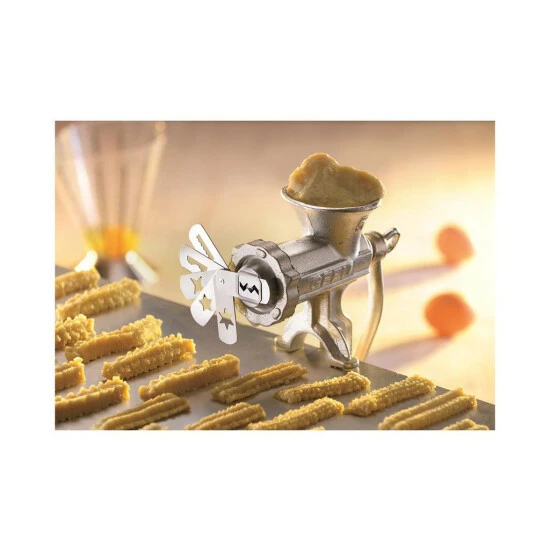 Blitzangebot 🔔 GEFU 142-30 Spritzgebäckvorsatz Größe 7/8, Silber 🎉 – Bild 3