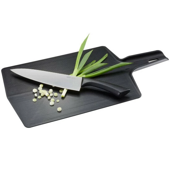 Bestpreis ❤️ GEFU 139-75 Schneidebrett LAVOS, Schwarz 🤩 – Bild 3