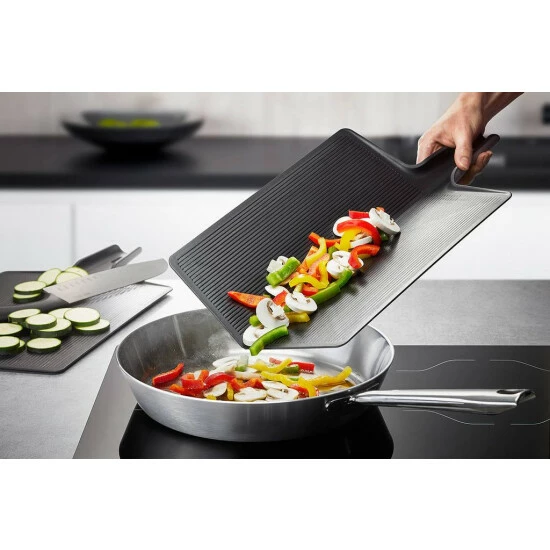 Bestpreis ❤️ GEFU 139-75 Schneidebrett LAVOS, Schwarz 🤩 – Bild 4