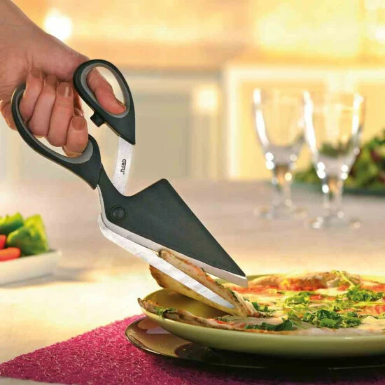 Rabatt 🛒 GEFU 126-41 Pizzaschere PEZZO, Schwarz/silber 🎉 – Bild 9