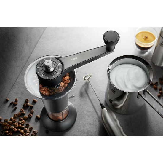Angebote 🛒 Gefu Kaffeemühle Manuell LORENZO, Schwarz ⌛ – Bild 2