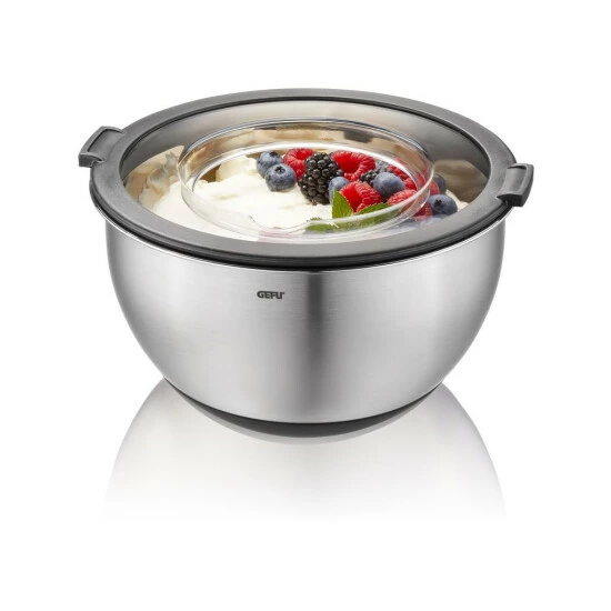 Blitzangebot 🔔 GEFU Schüssel-Set Mit Spritzschutzdeckel MUOVO, 2 Stück 🔥 – Bild 4