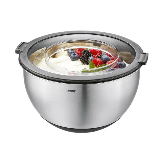 Blitzangebot 🔔 GEFU Schüssel-Set Mit Spritzschutzdeckel MUOVO, 2 Stück 🔥 – Bild 7